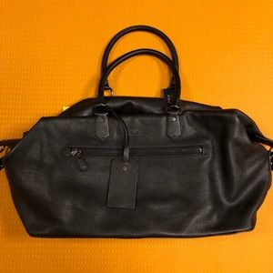 Polo Ralph Lauren Pebbled Leather Duffel Bag
